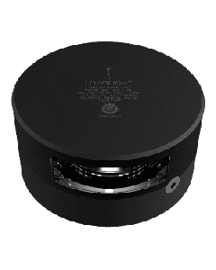Lopolight 135&deg; Stern Light - 2nm - Black Housing - Single - Horizontal Mount 301-005-B