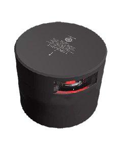Lopolight Red Port Sidelight - 3nm - Black Housing - Single - Horizontal Mount 301-109-B