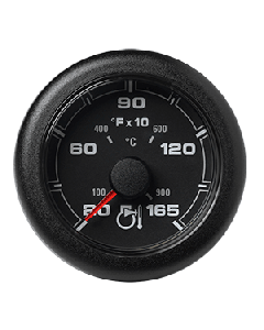 VDO 2-1/6" (52MM) OceanLink Pyrometer 1650&deg; F/900&deg; C - Black Dial & Bezel A2C1349700001