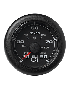 VDO 2-1/16" (52MM) OceanLink Pyrometer 900&deg; C/1650&deg; F - Black Dial & Bezel A2C1349690001