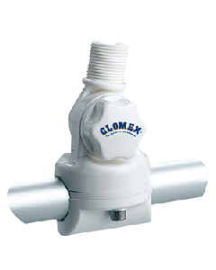 Glomex Nylon Rail Mount w/Knobs f/7/8" to 1" Railing - 1" - #14 Thread RA134