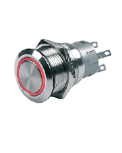 BEP Push-Button Switch 12V Latching On/O 80-511-0001-00