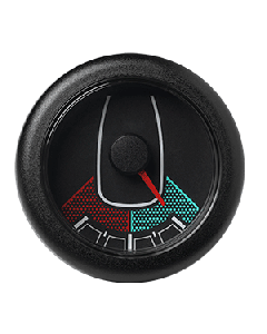VDO 2-1/16" (52MM) OceanLink Rudder Angle Left / Right Black Dial & Bezel A2C1066080001