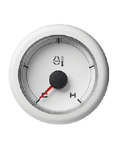 VDO 2-1/16" (52MM) OceanLink Ocean Link Temperature Cold / Hot (250 &deg;F) White Dial & Bezel A2C1065990001