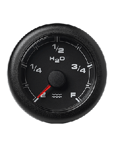 VDO 2-1/16" (52mm) OceanLink Fresh Water Empty &ndash; Full Black Dial & Bezel A2C1065910001