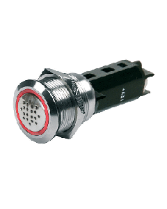 BEP PUSH-BUTTON SWITCH 12V BUZZER RED LED 80-511-0009-00