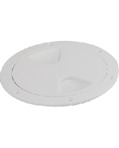 Sea-Dog Screw-Out Deck Plate - White - 5" 335750-1