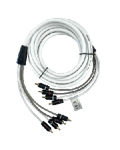 FUSION EL-FRCA25 25' Standard 4-Way RCA Cable 010-12894-00