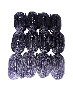 Rod Saver Economy Boat Cover Tie-Down Set - 8' - 12-Pack EBCTD