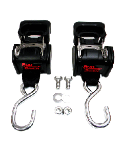 Rod Saver Stainless Steel Retractable Transom Tie-Down - 40" - Pair SSRT40