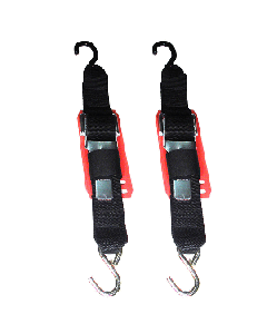 ROD SAVER 2PB2VP PADDLE BUCKLE TRAILER TIE DOWN W/ VINYL PAD
