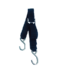 Rod Saver Stainless Steel Roller Buckle Gunwale Tie-Down - 2" x 13' SS/GW213