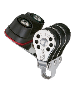 Harken 22mm Triple Micro Block w/Cam Cleat- Fishing 230F