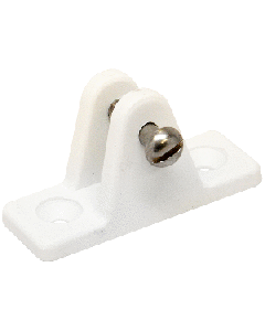 SEA DOG NYLON ANGLED DECK HINGE WHITE