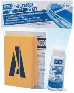 MDR Numbering Kit Black MDR MDR782B