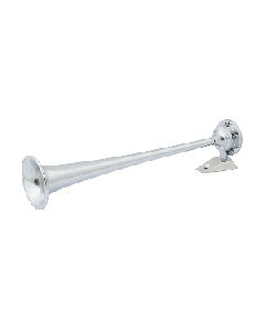 Marinco 24V Chrome Plated Single Trumpet 10524