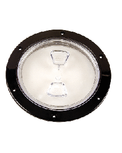 BECKSON 6" HIGH-TORQUE ACCESS PLATE - CLEAR  DP60-B-CC