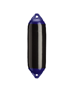 Polyform F-02 Twin Eye Fender 7.5" x 26" - Black F-02-BLACK
