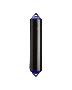 Polyform F-4 Twin Eye Fender 8.5" x 40.5" - Black F-4-BLACK