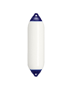 Polyform F-6 Twin Eye Fender 11" x 42" - White F-6-WHITE