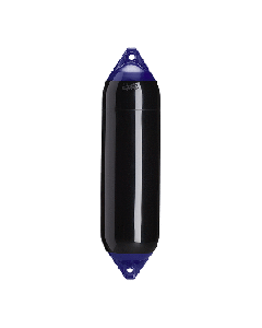 Polyform F-6 Twin Eye Fender 11" x 42" - Black F-6-BLACK
