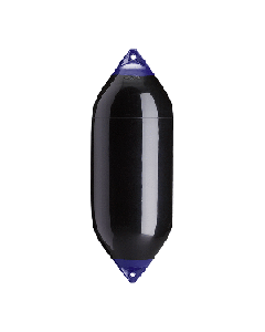 Polyform F-10 Twin Eye Fender 18" x 50" - Black F-10-BLACK