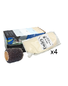 KIWIGRIP CREAM 4 LITER POUCH WITH ROLLER KG-4CP-R