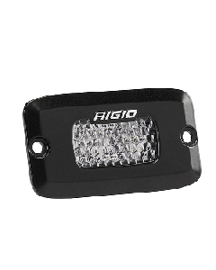 RIGID Industries SR-M Series Pro Diffused Flush Mount - Black 922513