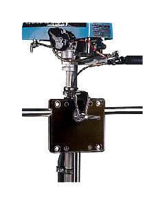 Sea-Dog Poly Rail Mount Motor Bracket - Black 327151-1