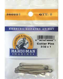 HANDIMAN 3/32 X 3/4 SS COT  @10 360081
