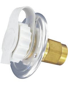 Valterra Metal Inlet 2 3/4In White Carded VLT A010172LFVP