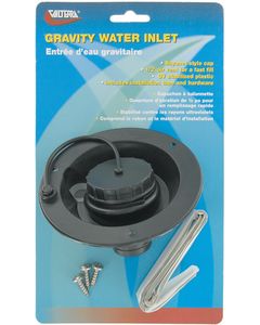 Valterra Gravity Water Inlet Black VLT A012003BKVP