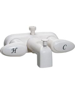 VALTERRA FAUCET TUB DIV W/D SPUD 4 WHT