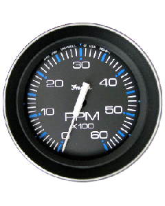 FARIA CORAL 4" TACHOMETER (6000 RPM) GAS (INBOARD & I/O) 33004