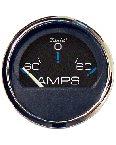 FARIA CHESAPEAKE BLACK 2" AMMETER (60-0-60) 13736