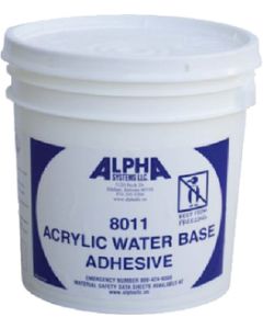 8011 WATERBASE ADHESIVE 5 GAL