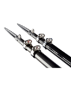 C.E. Smith Gen3 Carbon Fiber Outriggers - Black - 22' - Pair 56551