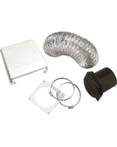 Westland Sales Deluxe Dryer Vent KitWhite ABS WDS VID403A