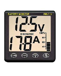 CLIPPER BM-1 LI BATTERY MONITOR FOR 12V LITHIUM BM-1 LI