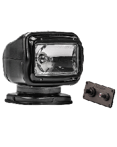 GOLIGHT RADIORAY GT SERIES PERMANENT MOUNT BLACK HALOGEN