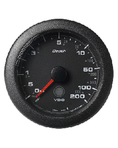 VERATRON 3-3/8" (85MM) OCEANLINK DEPTH GAUGE A2C1957360001