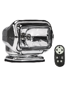GOLIGHT STRYKER ST SERIES PERMANENT MOUNT CHROME HALOGEN