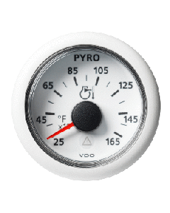 VERATRON 2-1/16" (52MM) VIEWLINE - TEMPERATURE GAUGE A2C59512335