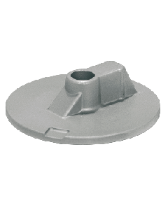 Tecnoseal Mercury/Mercruiser Zinc Flat Trim Tab Anode - No Threads