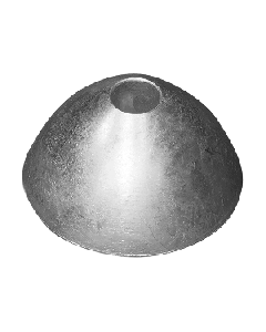 Tecnoseal TECNOSEAL ZINC PROPELLER NUT F/ FLEXOFOLD 2-BLADE CLOSED 01040