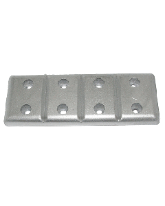 TECNOSEAL MAGNESIUM PLATE ANODE 7.5" X 2.75" X 1/2" TEC-40MG