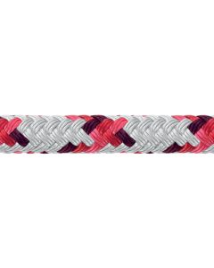 XLS3 8MM WHT W/RED TRACE 500' SAM-435020405030
