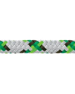 XLS3 8MM WHT W/GRN TRACE 500' SAM-435020505030