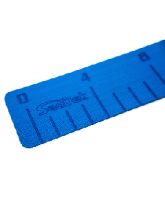 SEADEK 4" X 36" 3MM FISH RULER W/ LASER LOGO BIMINI BLUE 22135-80129
