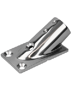 SEA DOG RAIL BASE FITTING RECTANGULAR BASE 30 DEGREE 